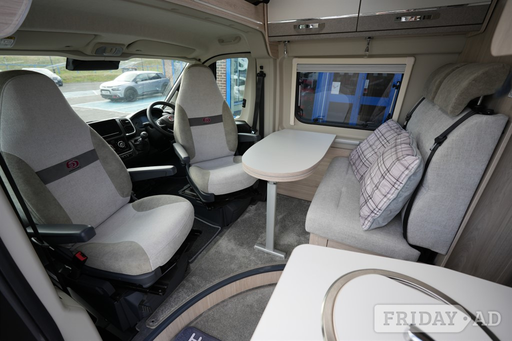 Elddis Autoquest CV80 60TH ANNIVERSARY FIAT 4 BERTH 4 TRAVEL SEAT M 2025 for sale - Motorhomes & Caravans in Haywards Heath