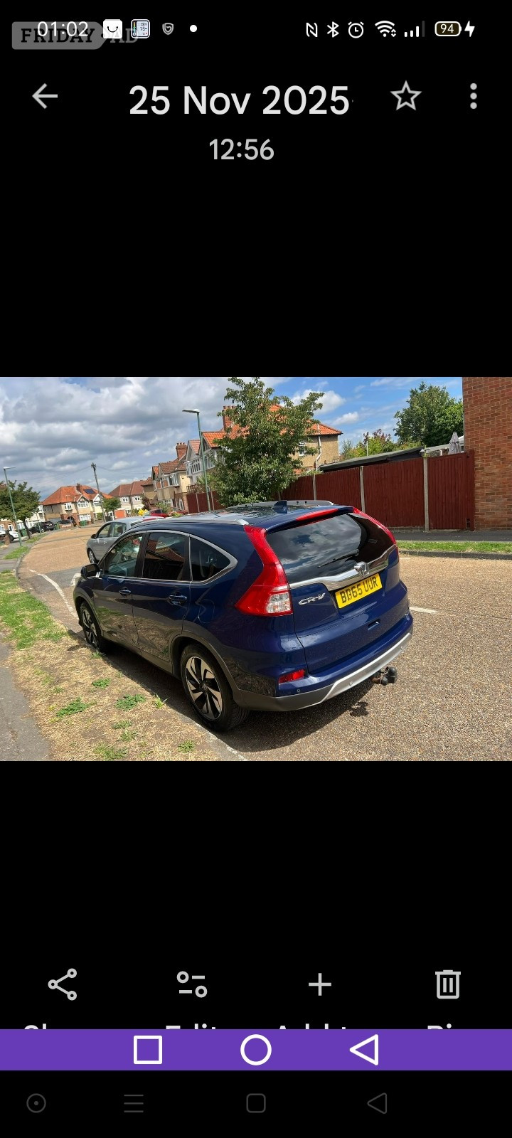 [ berth ]Honda CR-V