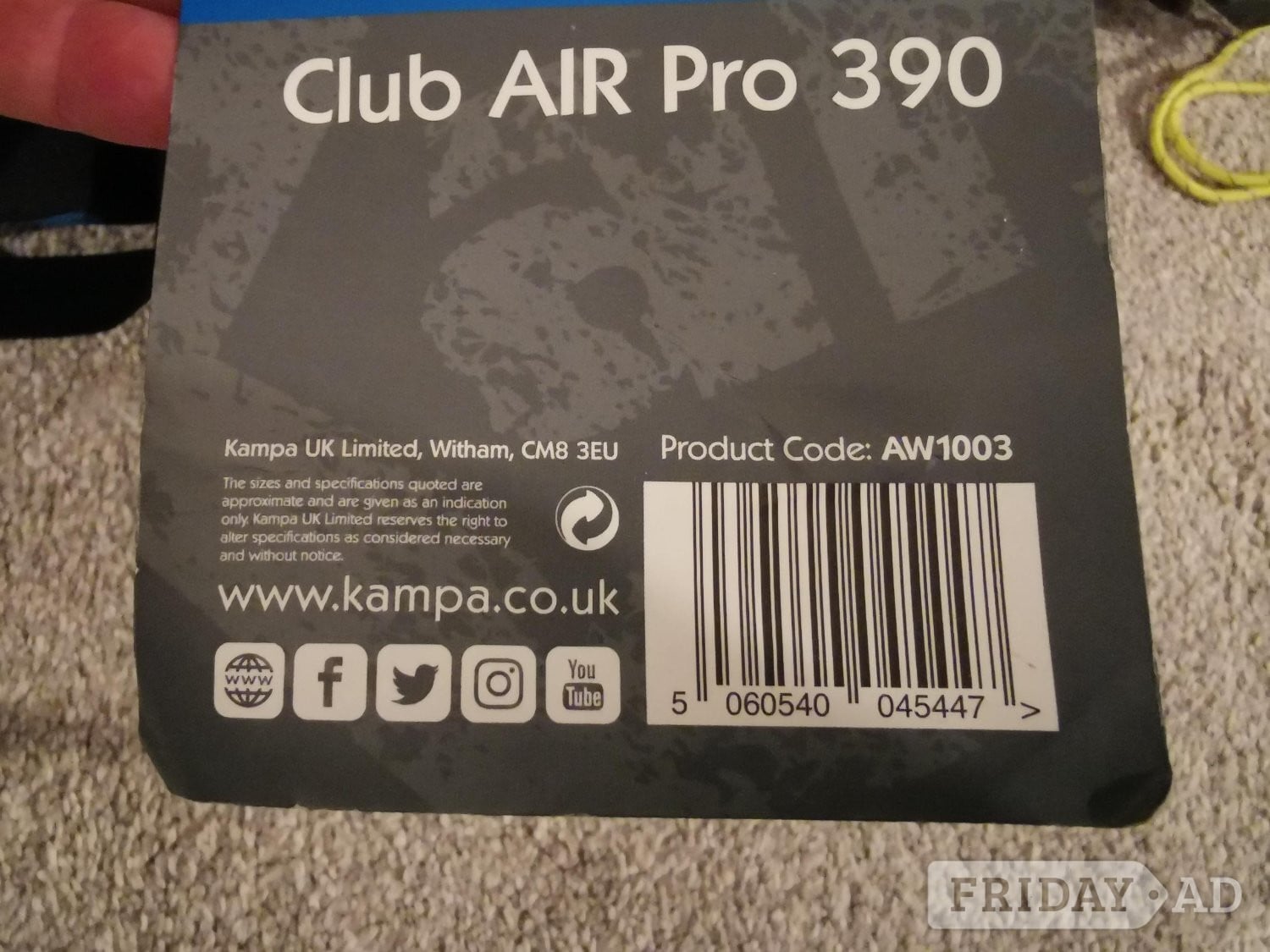 Kampa Club Air Pro 390 - 