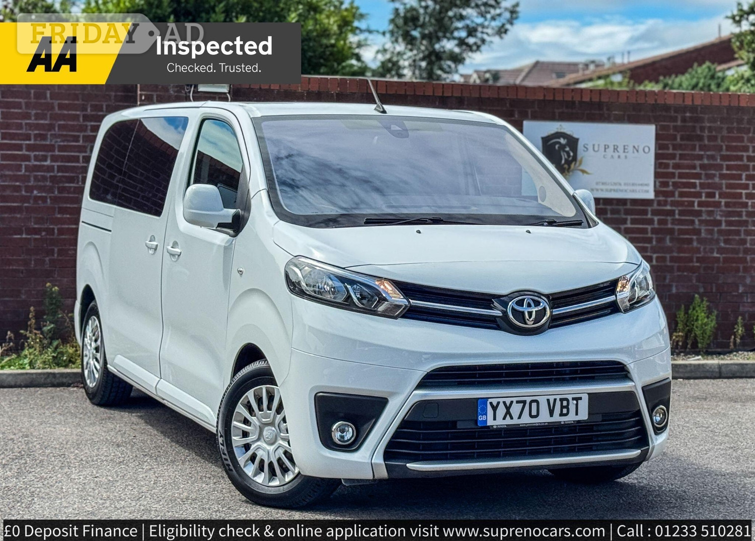 Toyota ProAce 2020 in Ashford