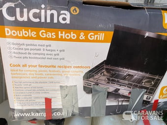 Cucina outdoor gas hob &amp; grill excellent condition very clean 