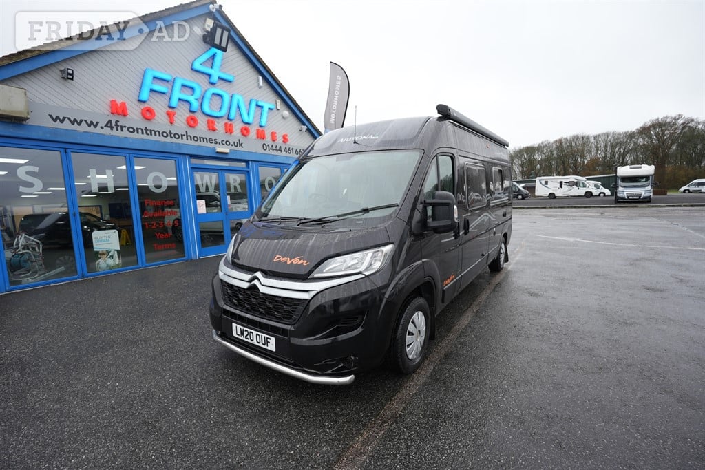 Devon Arizona CITROEN 5.99 METRES 2 BERTH 3 TRAVEL SEAT MOTORHOM 2020 for sale in Haywards Heath