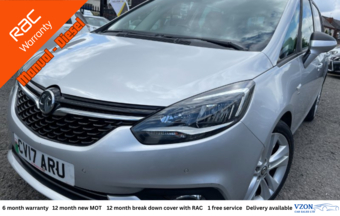Vauxhall Zafira Tourer 2017