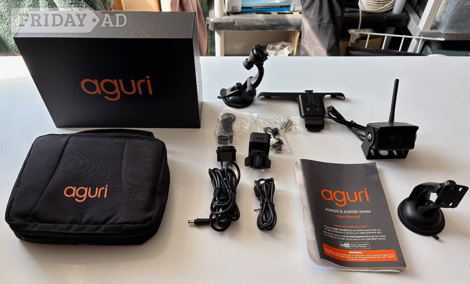 Aguri AGR746 Sat-Nav  c/w Dash Cam &amp; Reversing camera -  in Inverness