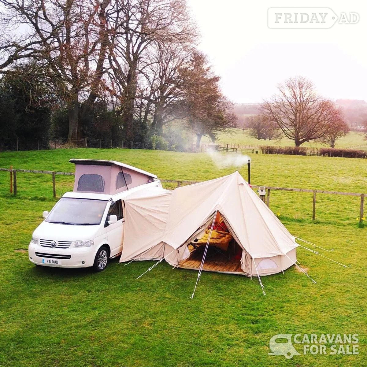 Glawning 4m Double Door Driveaway Awning in London