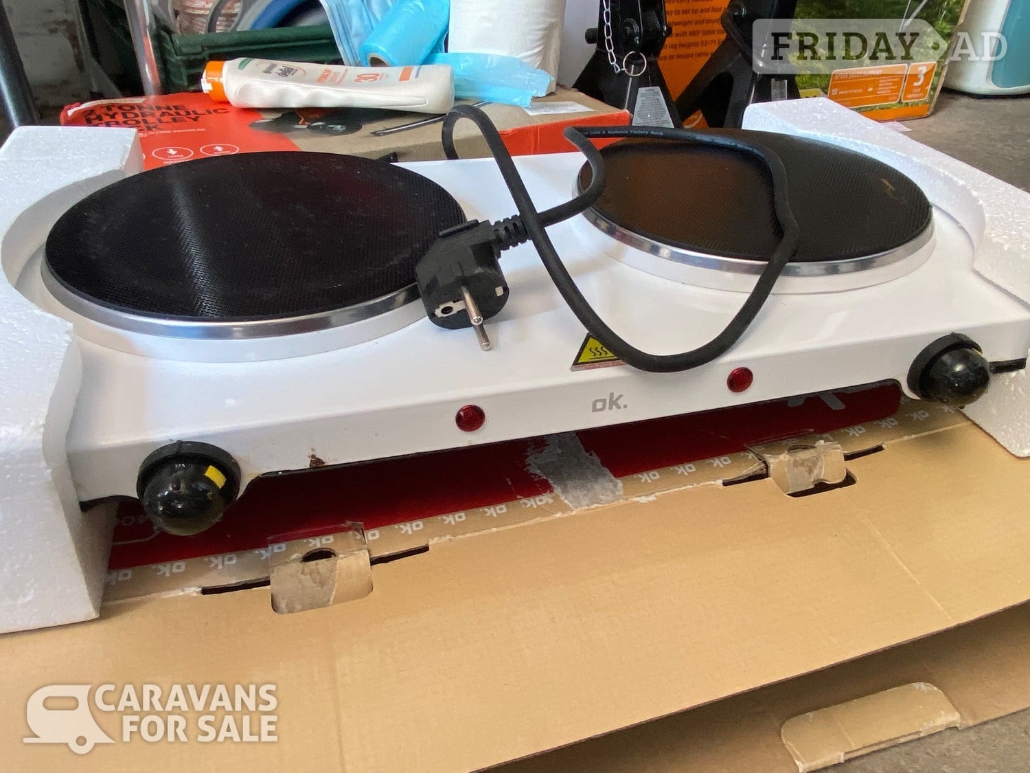 2400w double hot plate used once very clean great condition in Mansfield