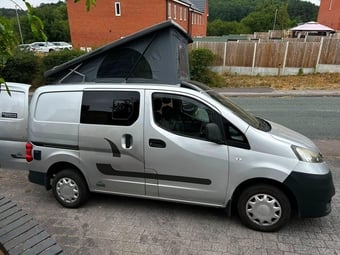 Nissan NV200 4 berth Micro Campervan with Solar Panel Located in Cannock 2013 for sale