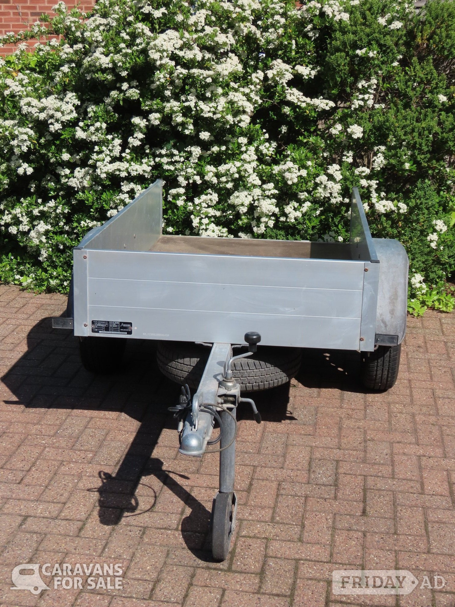 ANSSEMS ALUMINIUM TRAILER -  in Chesterfield