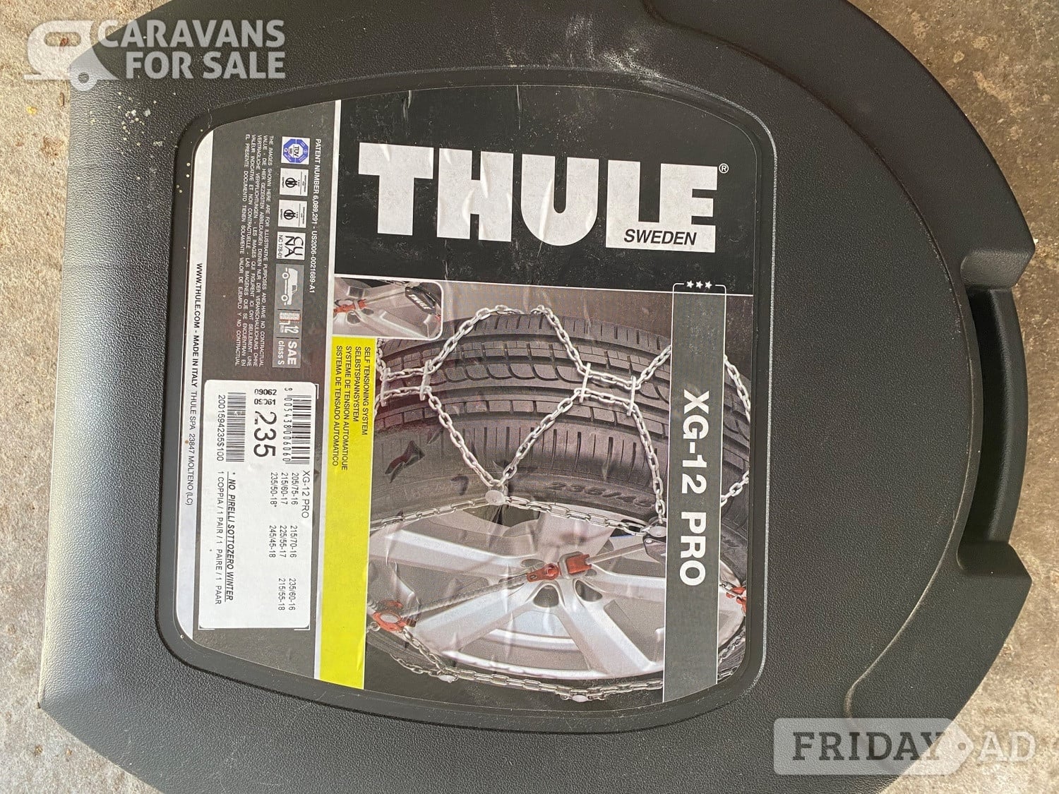 Mansfield THULE XG-12 PRO Snow Chains