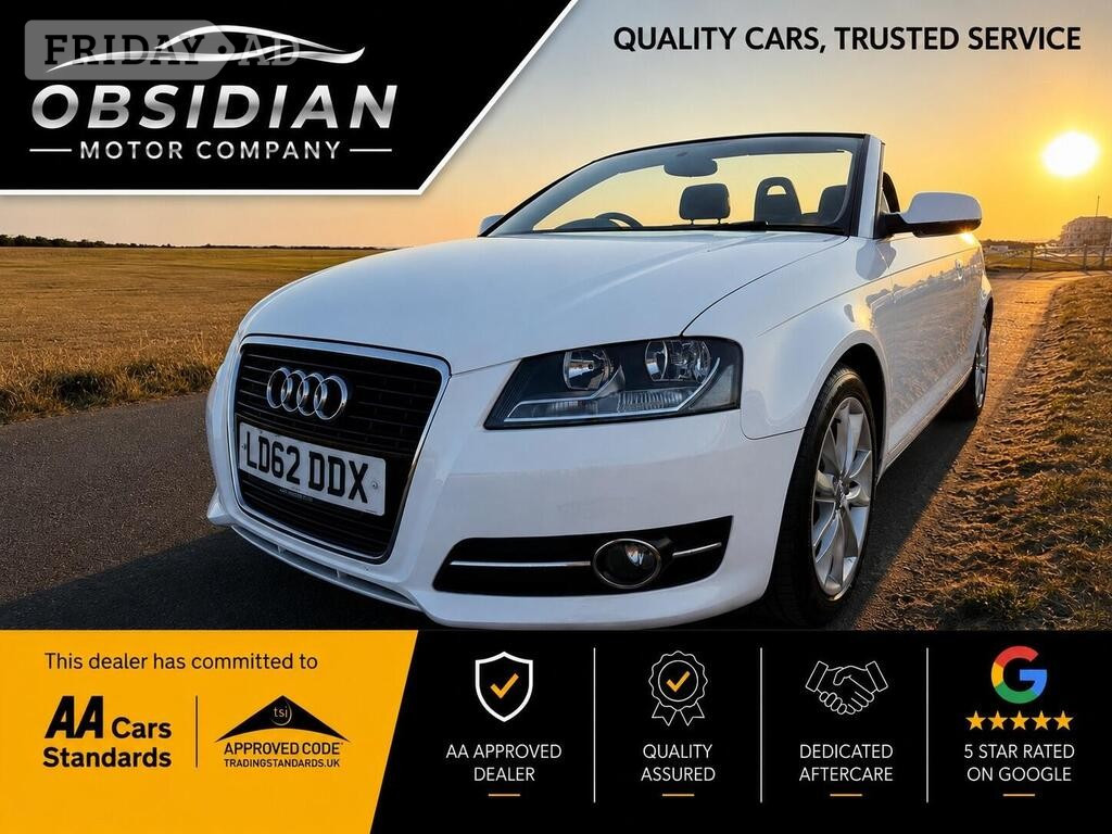 Audi A3 Cabriolet 2012 in Epsom