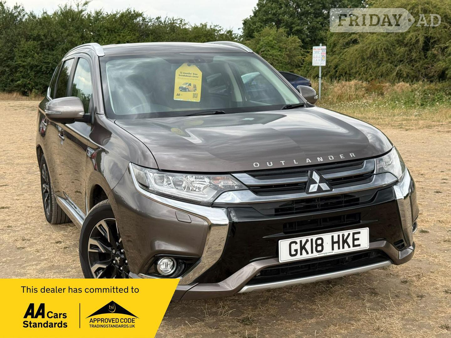 Mitsubishi Outlander 2018 in Swanley