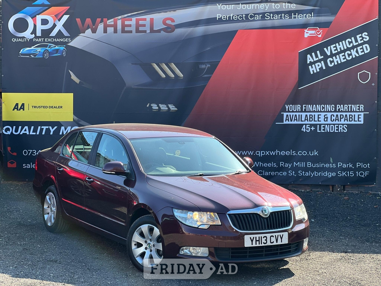Skoda Superb 2013 in Stalybridge