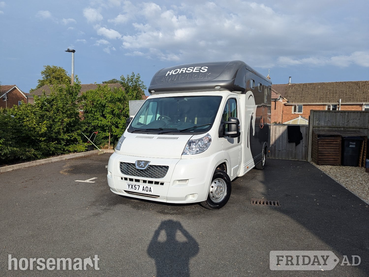 Equi-Trek Sonic Peugeot Horsebox in Marlborough