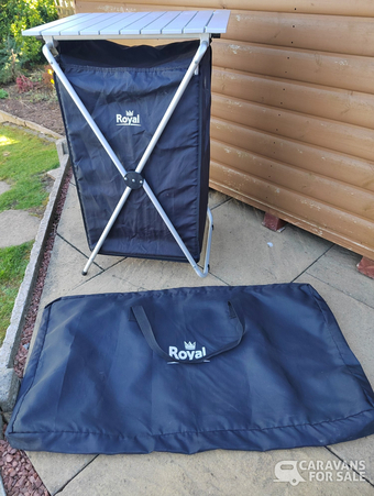 fold up storage cupboard with hard top