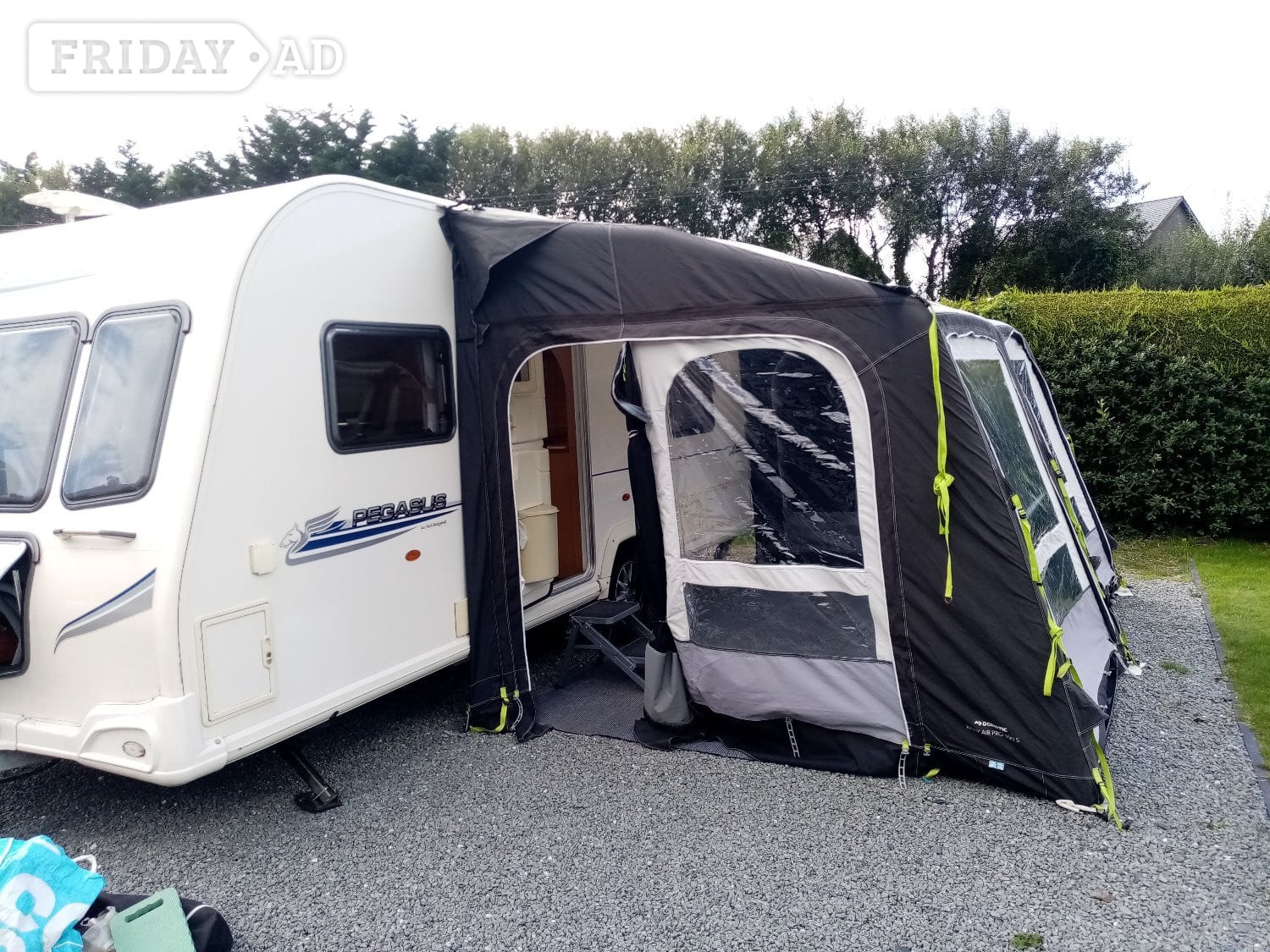 The Dometic Air Pro 390 S inflatable awning in Rugby