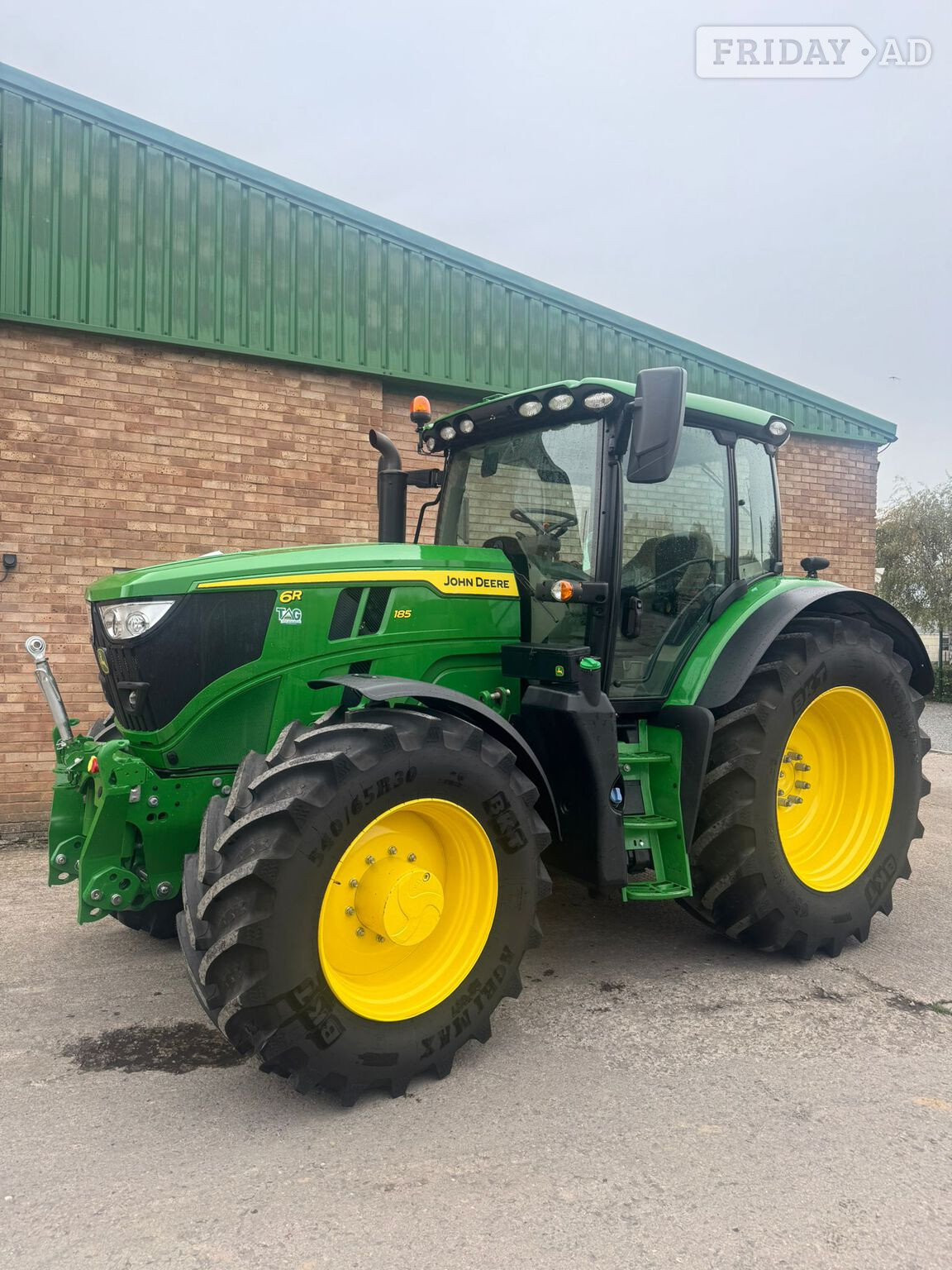 John Deere 6R 185 (2023) Tractor in Evesham