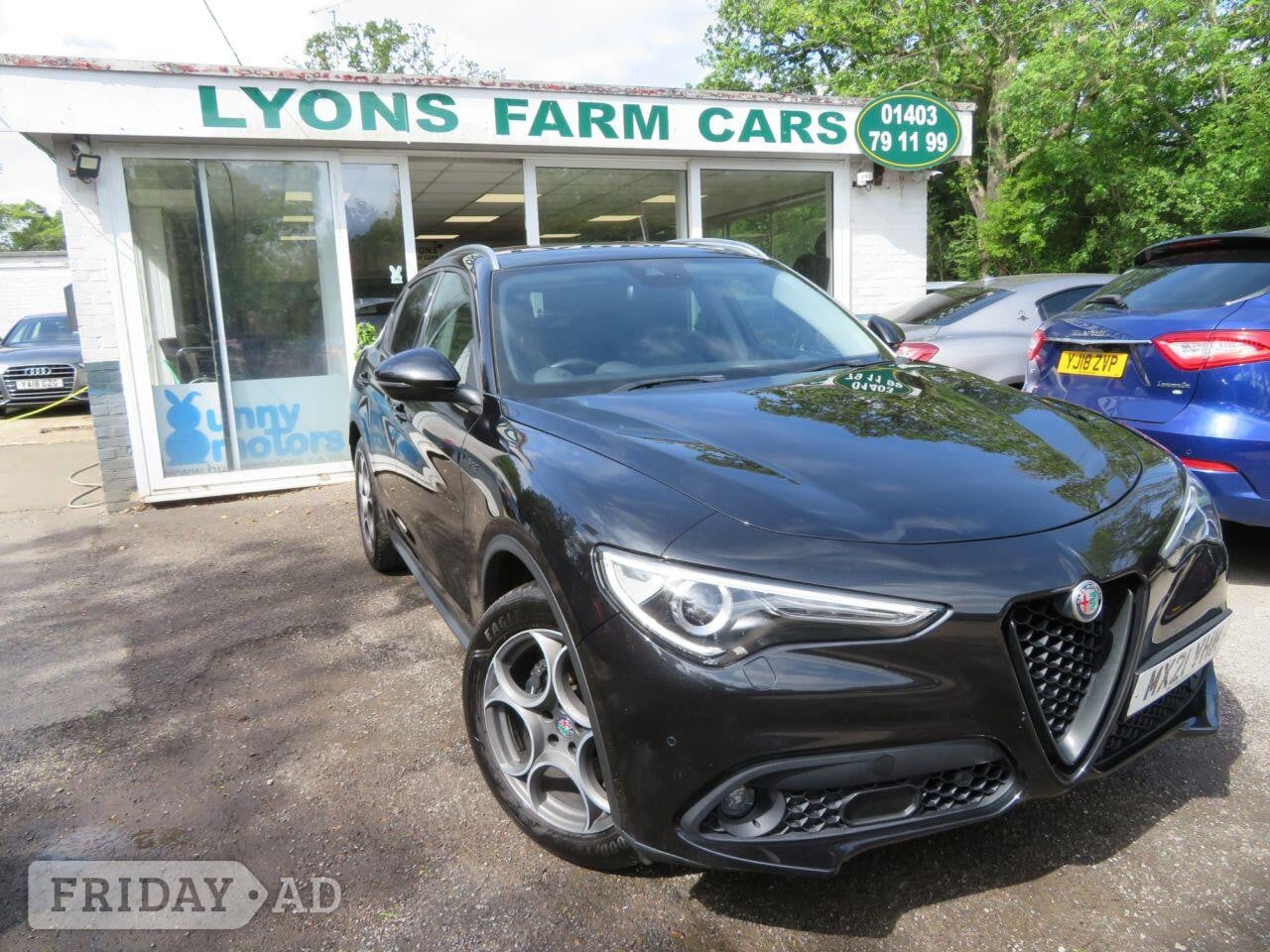 2021 Alfa Romeo STELVIO 2.2 TD Sprint SUV 5dr Diesel Automatic Q4 All Wheel Drive Euro 6 (s/s) (190 ps) DRIVER ASSISTANCE PLUS PACK in Horsham