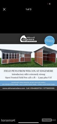 Field shelters in stock immediate delivery  exceptionly strong