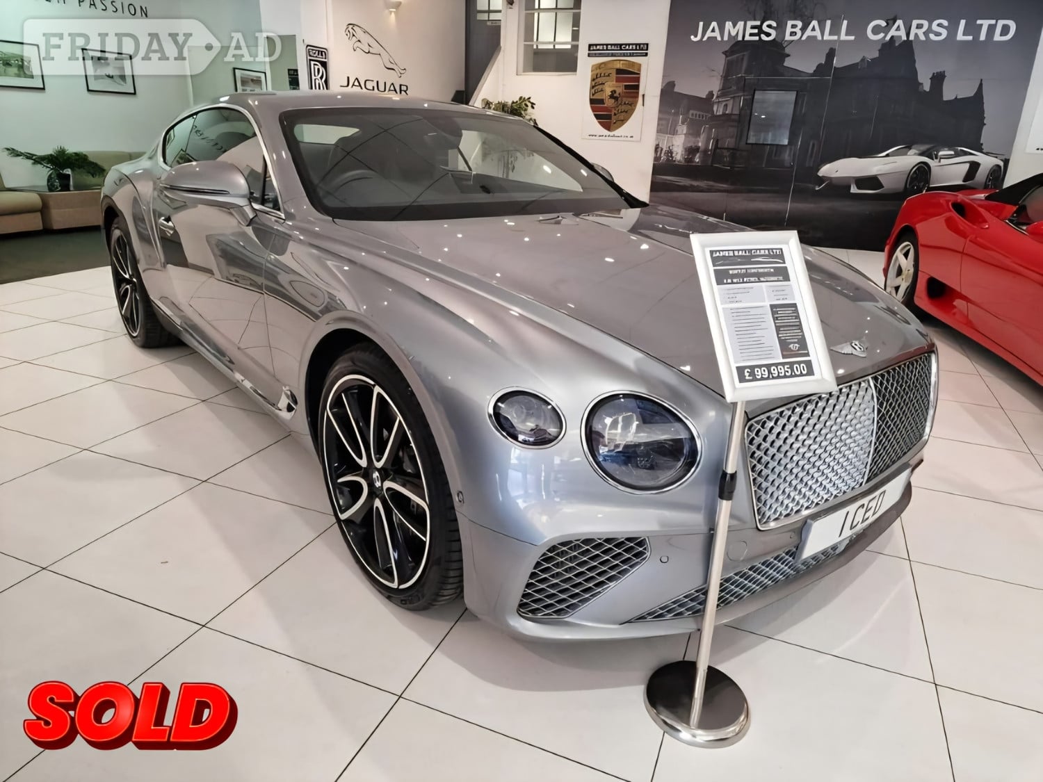 Bentley Continental GT 2018 in Bristol