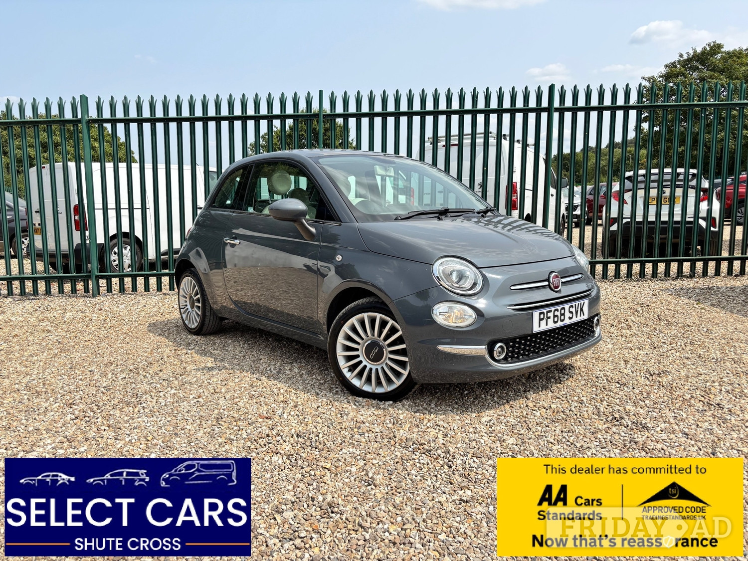 Fiat 500 2018 in Axminster