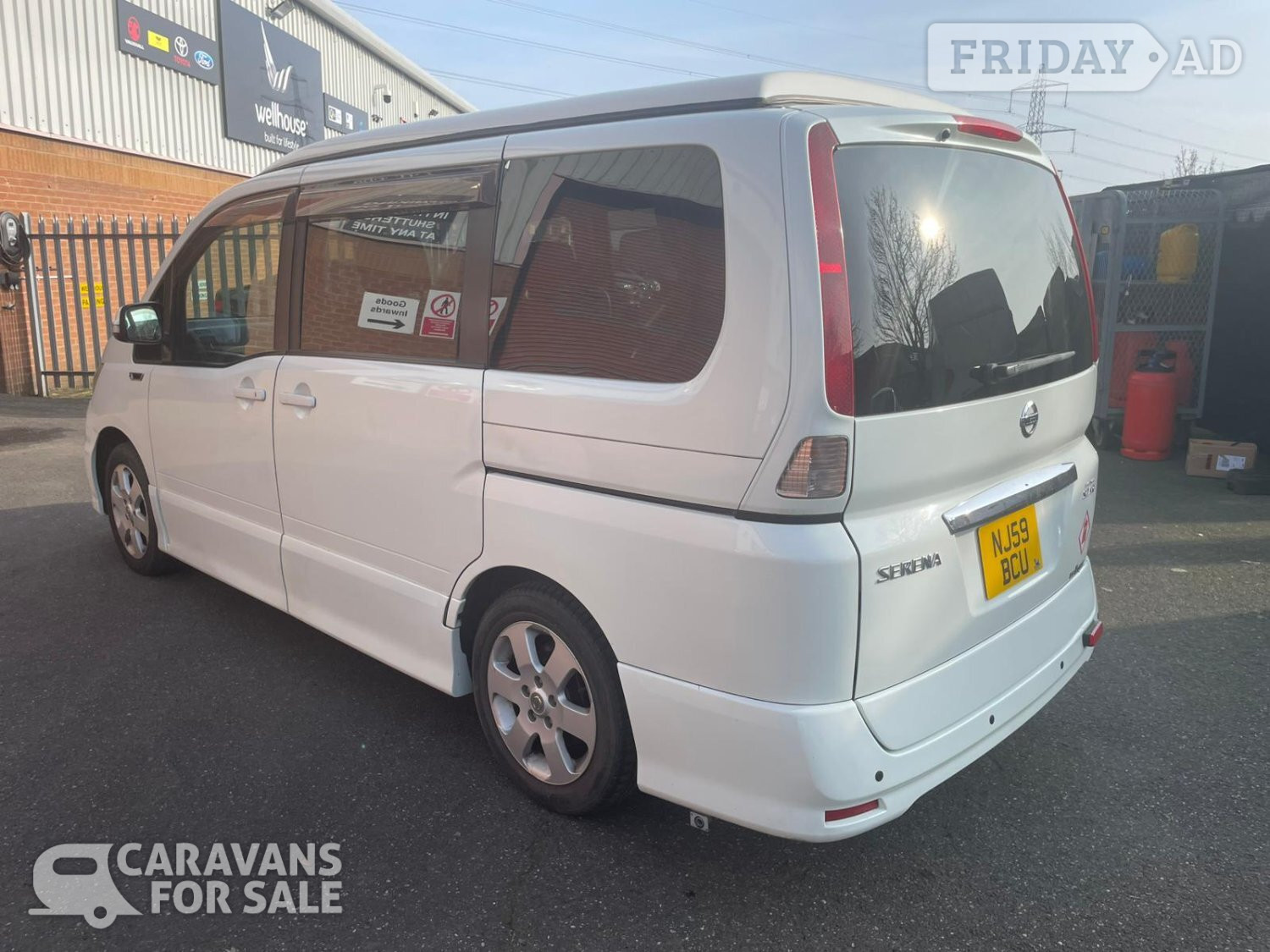 Wellhouse Leisure Nissan Serena Conversion, (2010)  Campervan for sale - Motorhomes & Caravans in Barnsley