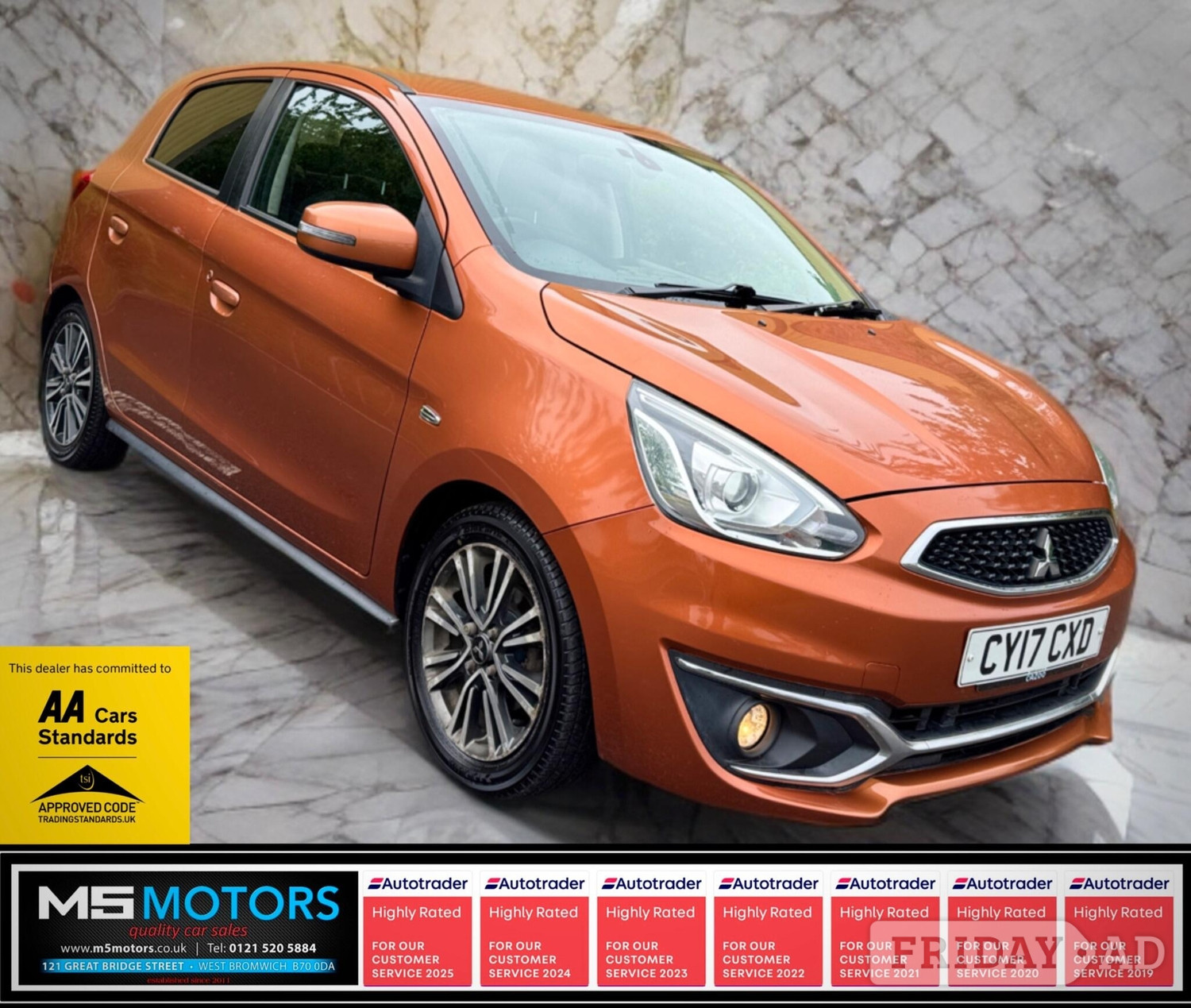 Mitsubishi Mirage 2017 in West Bromwich