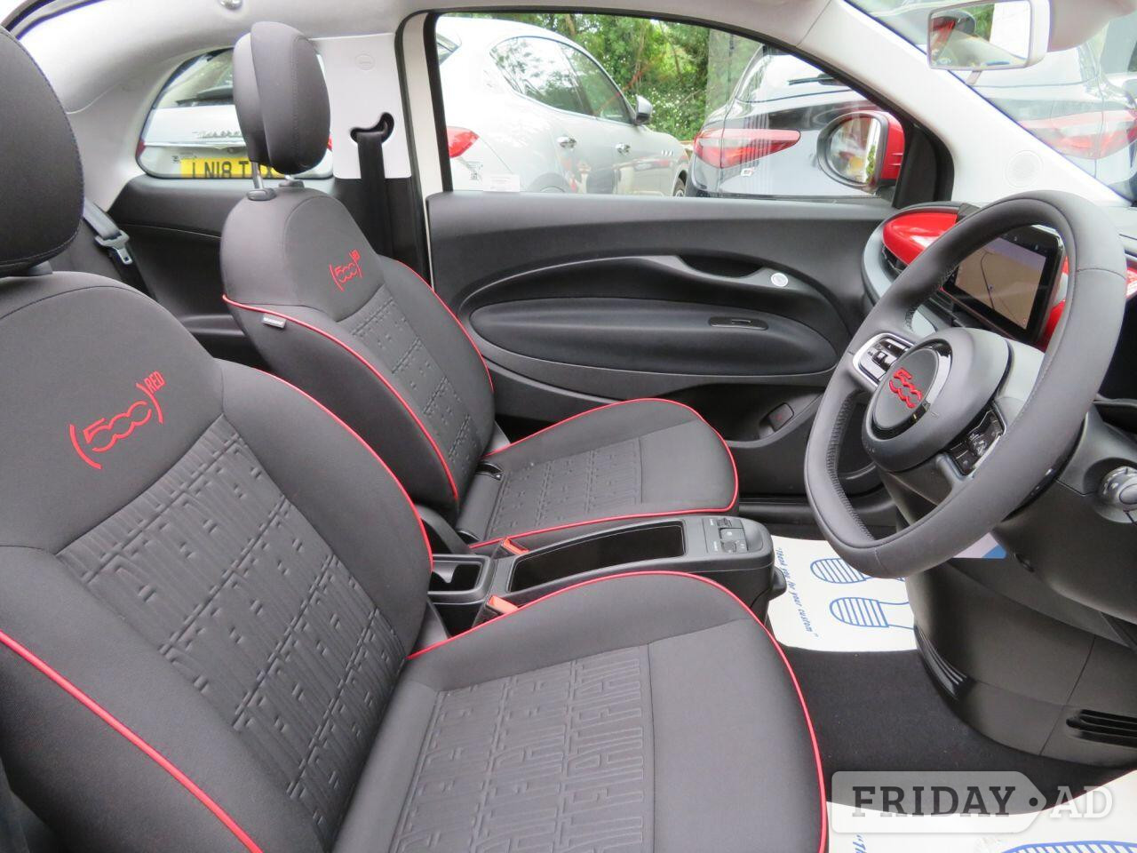 2023 Fiat 500e C 42kWh RED Convertible 2dr Electric Automatic (118 ps) WIRELESS APPLE CARPLAY / ANDROID - Cars