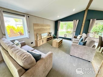 STUNNING BRAND NEW LODGE ON SOUGHT AFTER PLOT AT NEW BEACH, TN29 