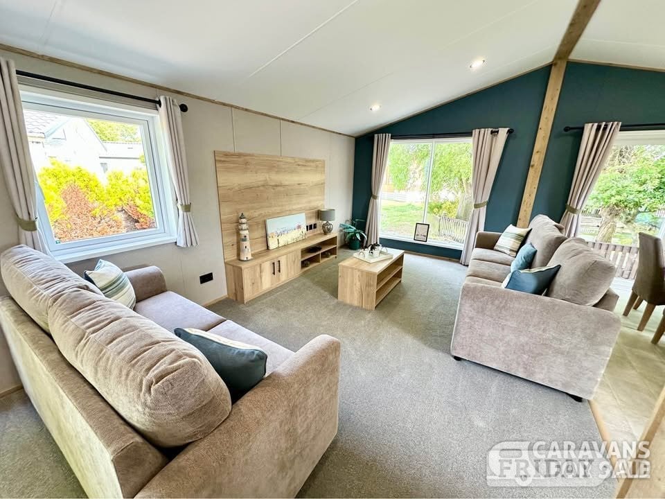 STUNNING BRAND NEW LODGE ON SOUGHT AFTER PLOT AT NEW BEACH, TN29  in Dymchurch