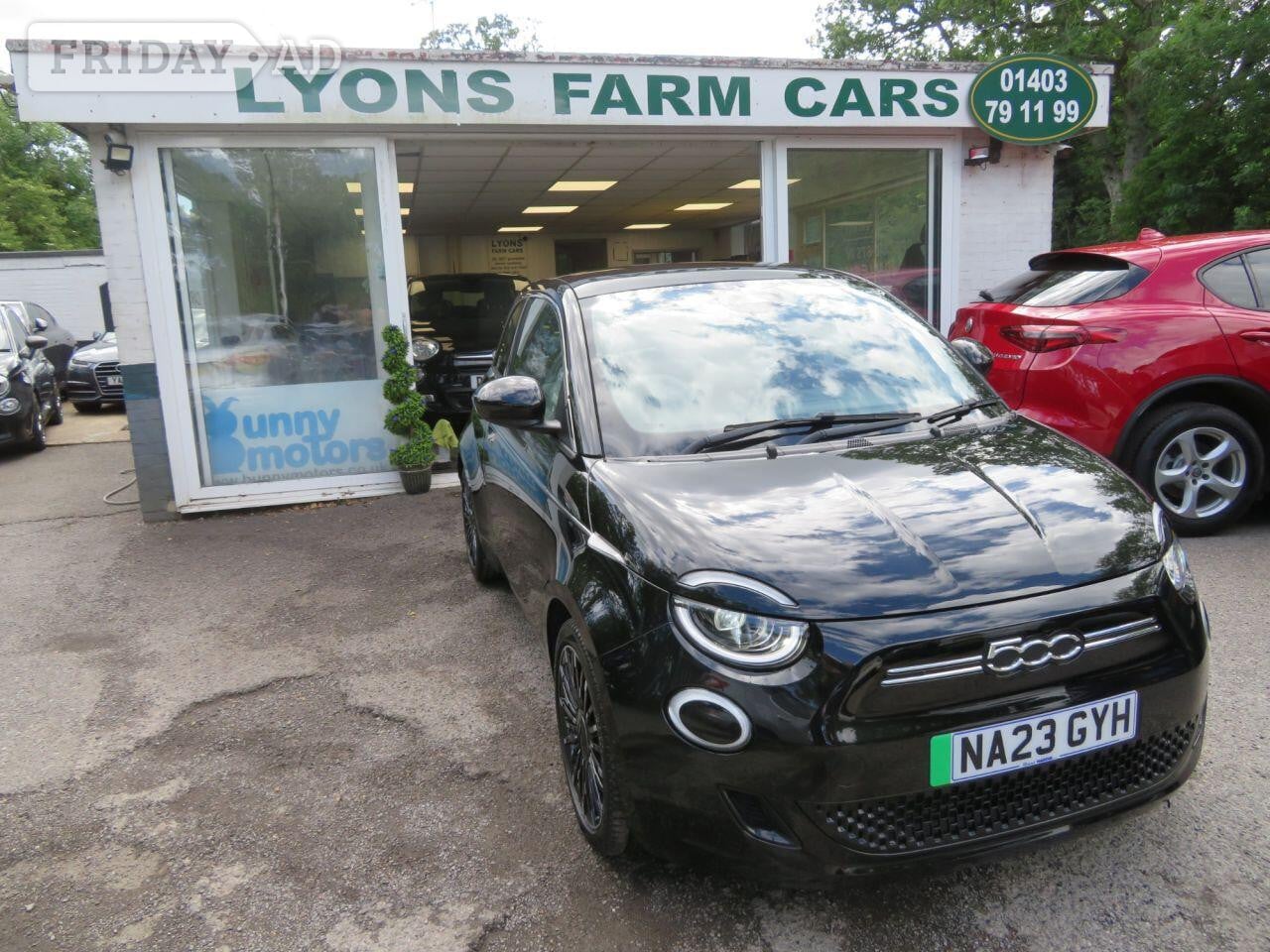 2023 Fiat 500E 42kWh La Prima Hatchback 3dr Electric Automatic (118 ps) PANO ROOF + 17" ALLOYS + FULL LED'S in Horsham