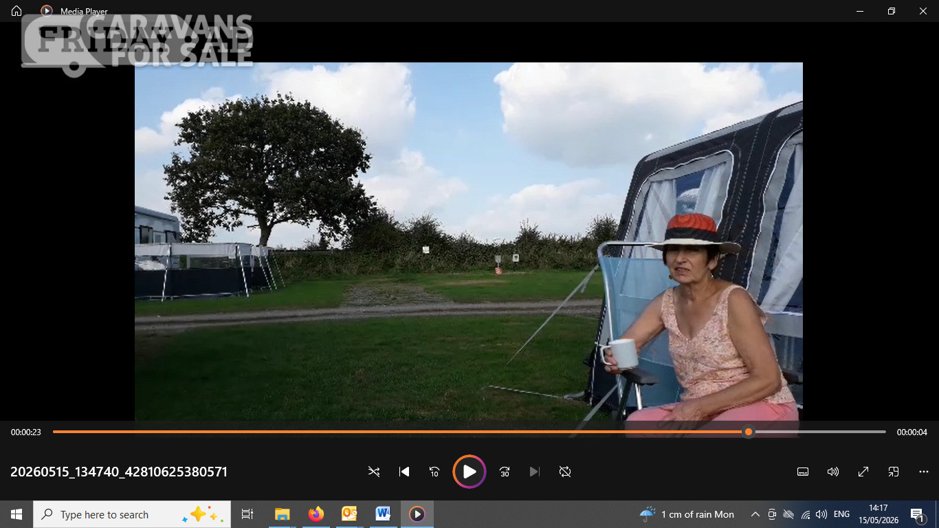 Dometic Rally Air 260 s All Season, 2021 vintage, Pitched once in Winscombe
