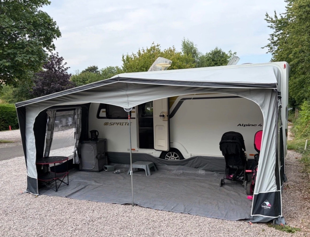 Dorema Garda 240 Caravan Awning – Size 11 (900–925cm)