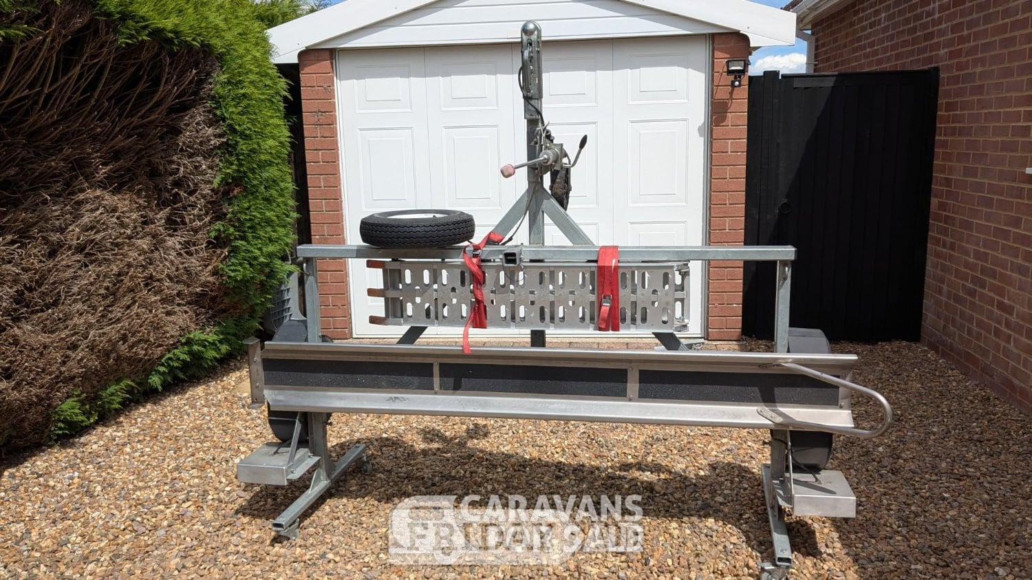 High Wycombe Side loading motorcycle trailer