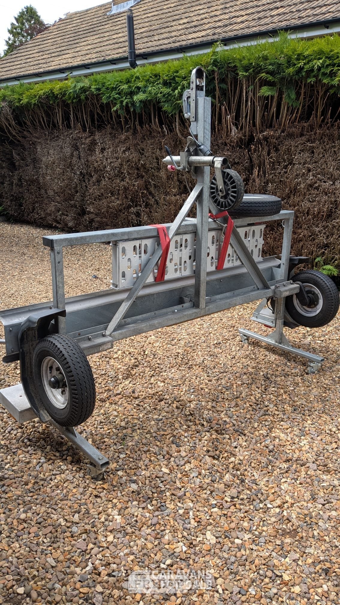 Side loading motorcycle trailer in High Wycombe
