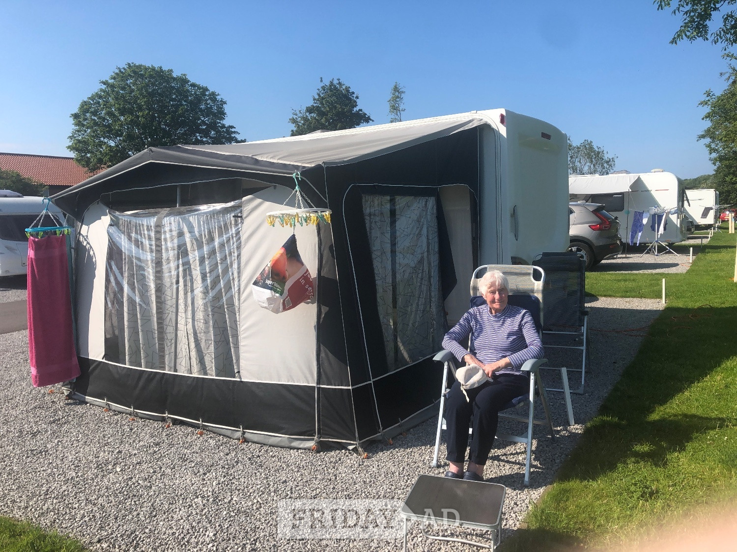 Caravan Awning ;wastemaster,2 aquarols for sale in Lincoln