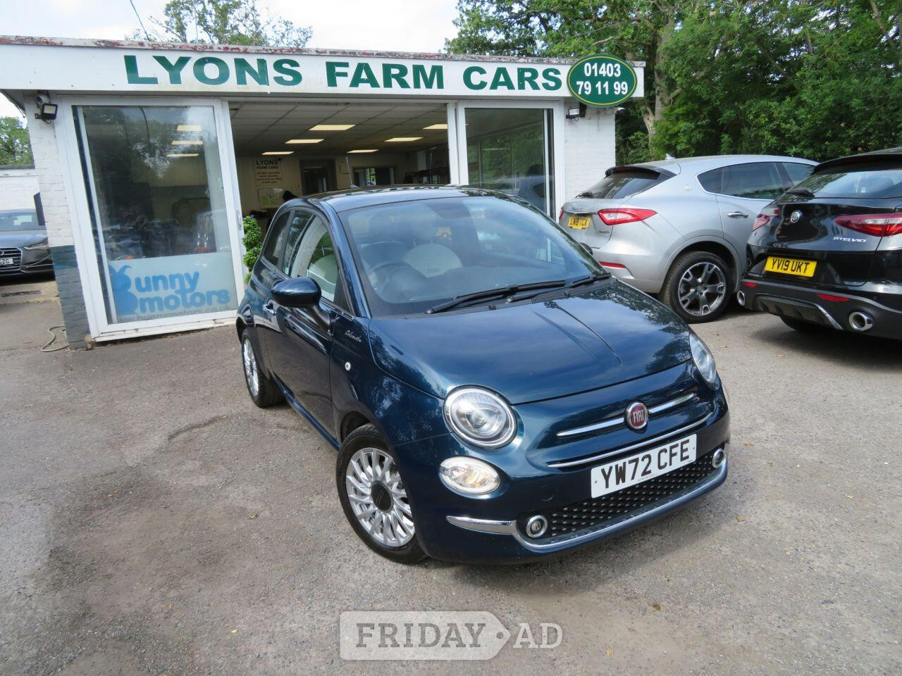 2023 FIAT 500 1.0 MHEV Dolcevita Hatchback 3dr Petrol Manual Euro 6 (s/s) (70 bhp) AUTO LIGHTS / WIPERS + CARPLAY in Horsham