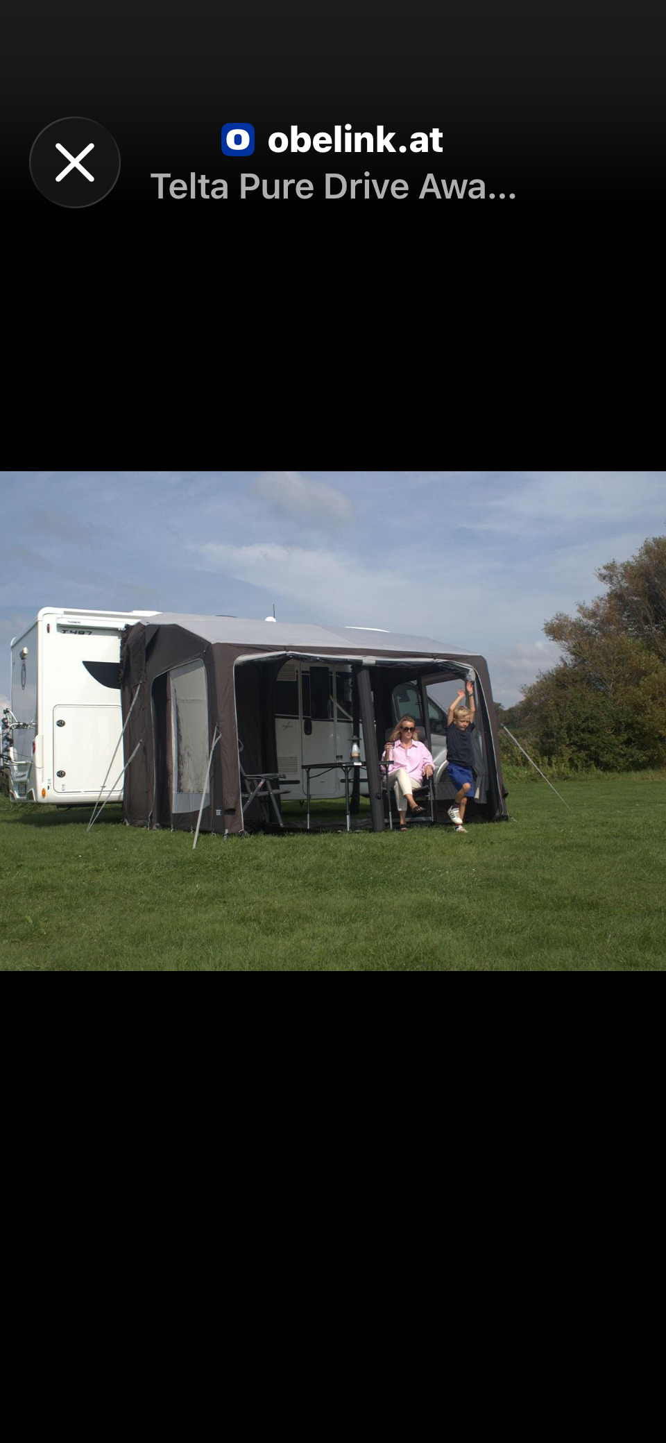 Next to new Telta Pure gazebo awning for sale. Great condition. -  in Chorleywood