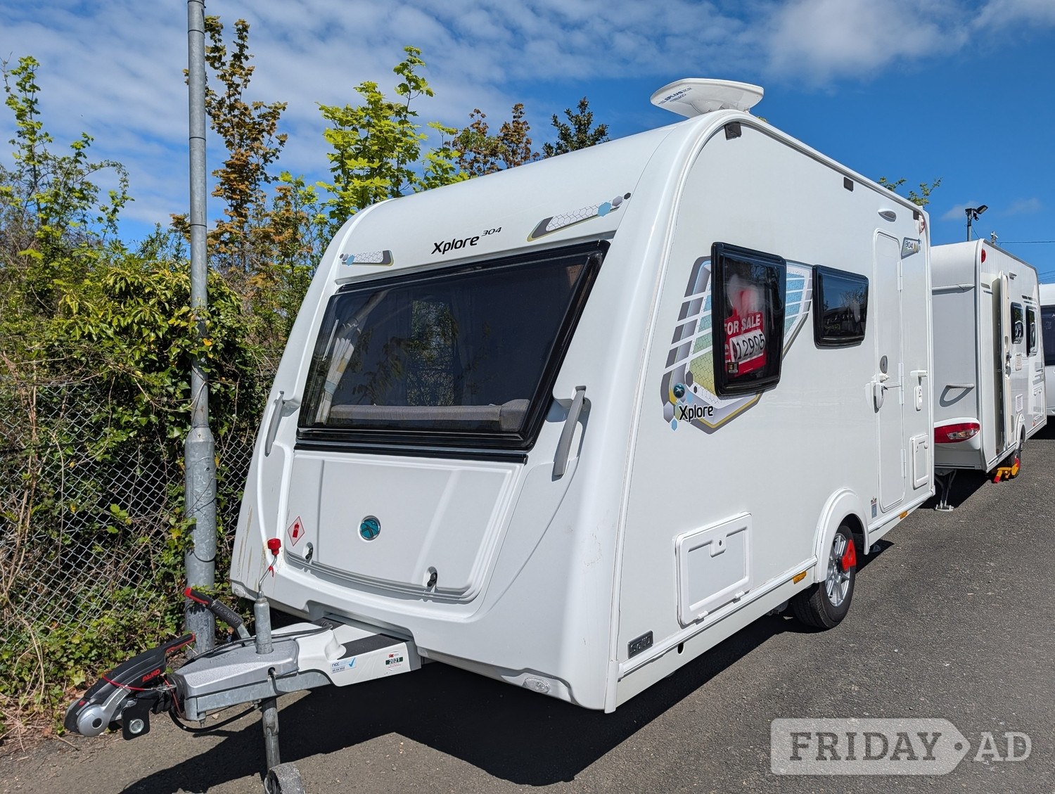 Elddis Xplore 2020 in Whitstable