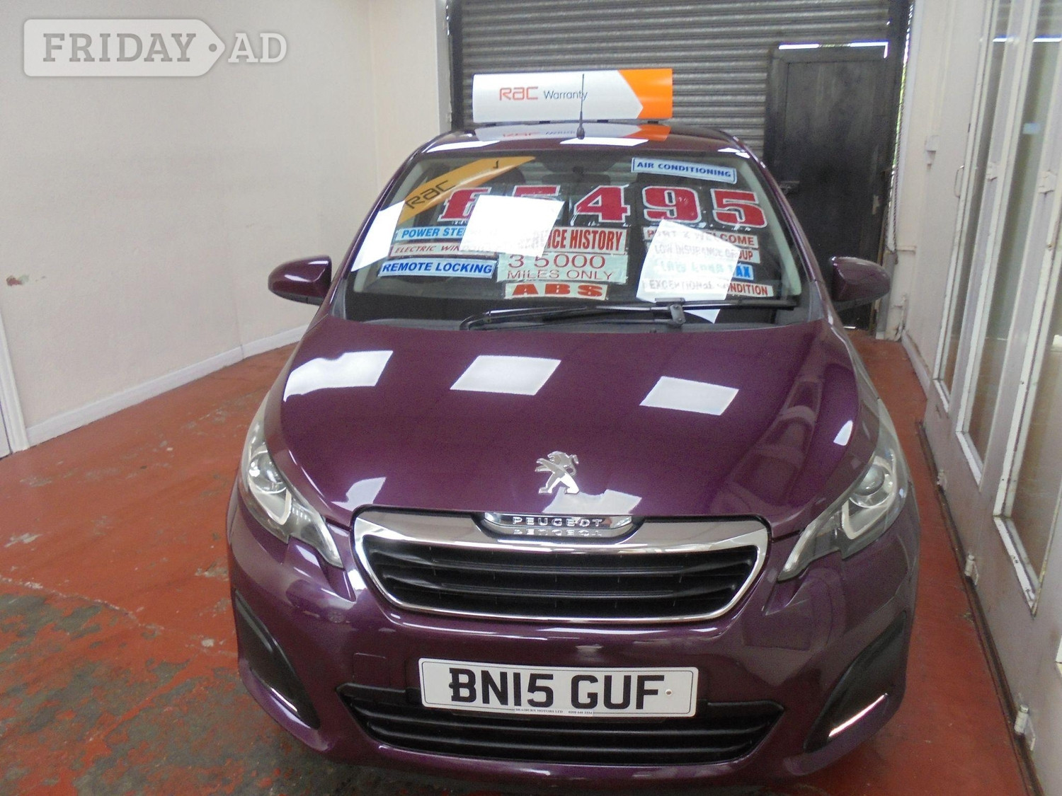 [ berth ]Peugeot 108