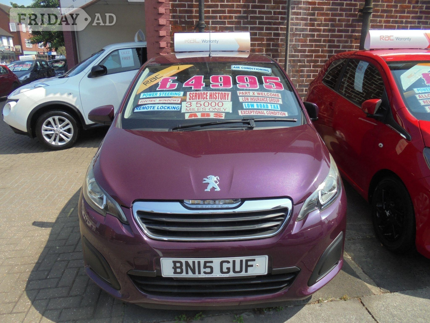 [ berth ]Peugeot 108
