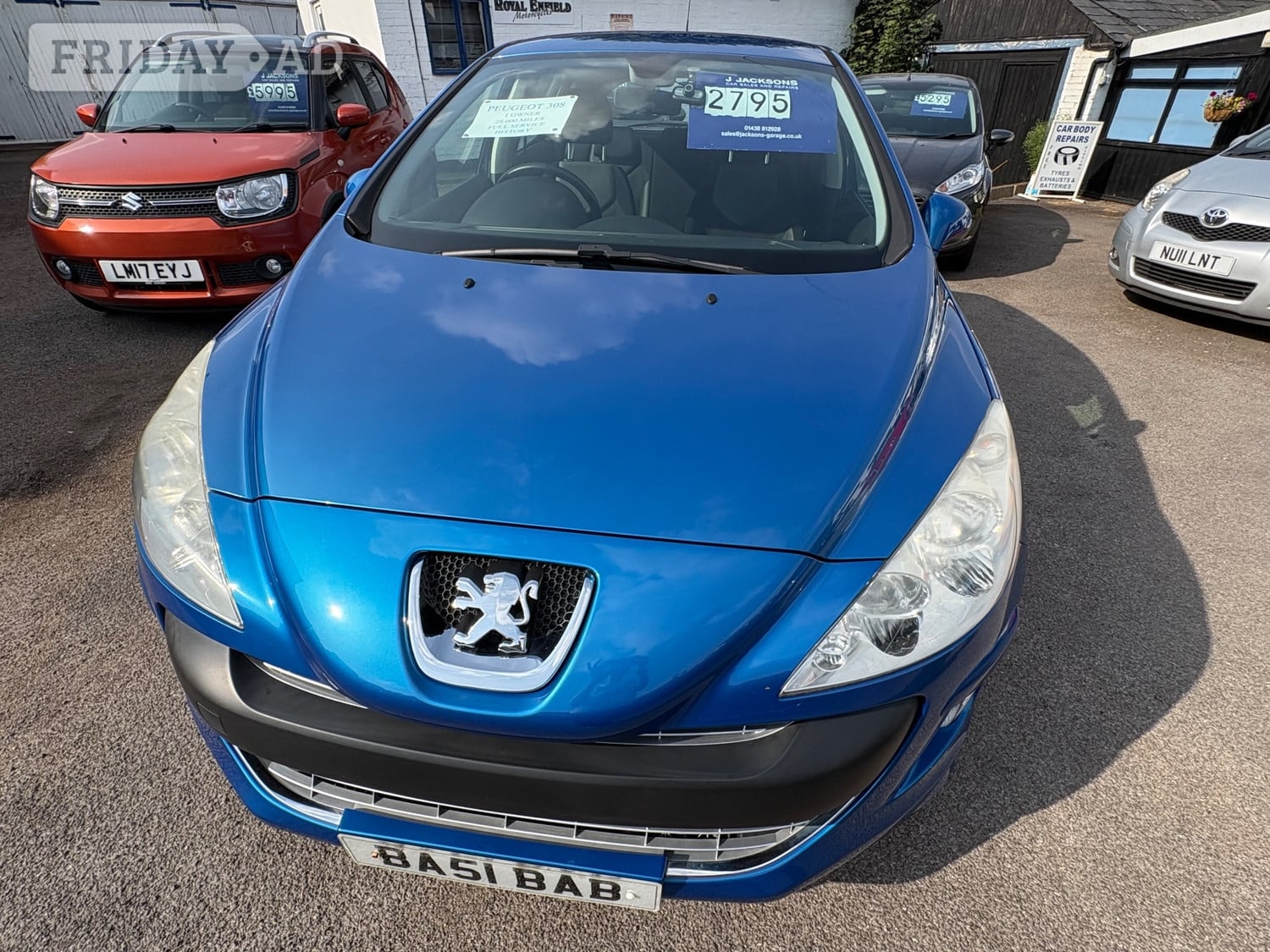 Peugeot 308 2007 in Knebworth
