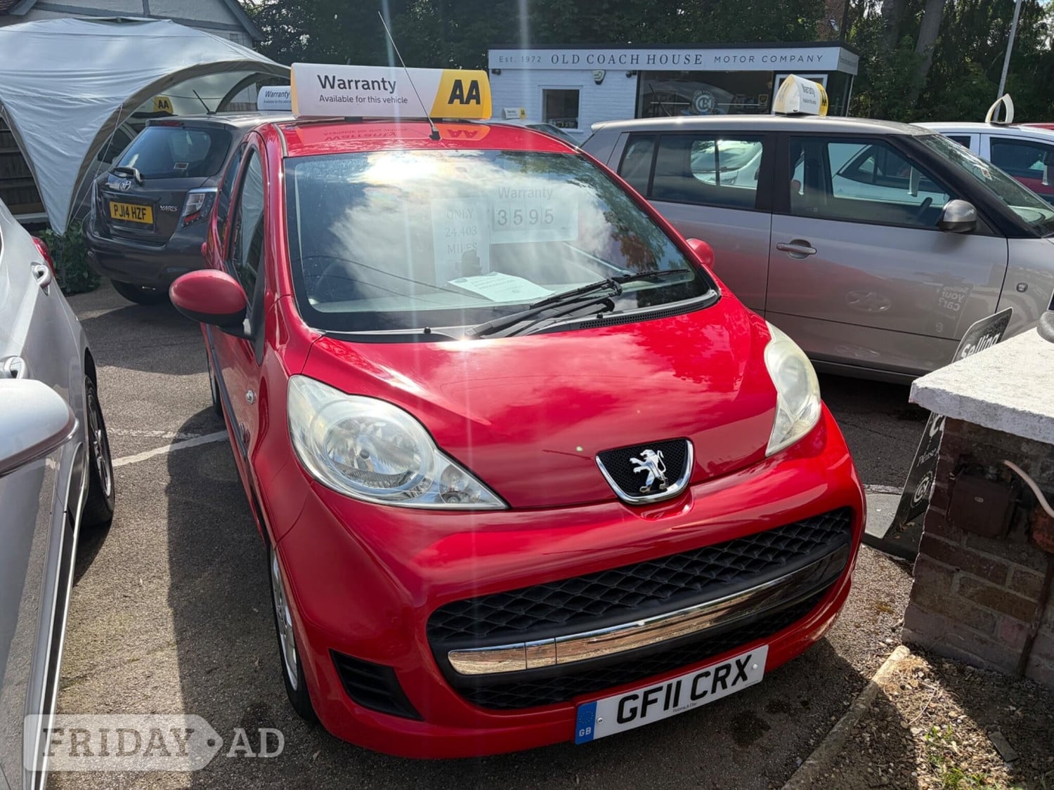 Peugeot 107 2011 in Betchworth