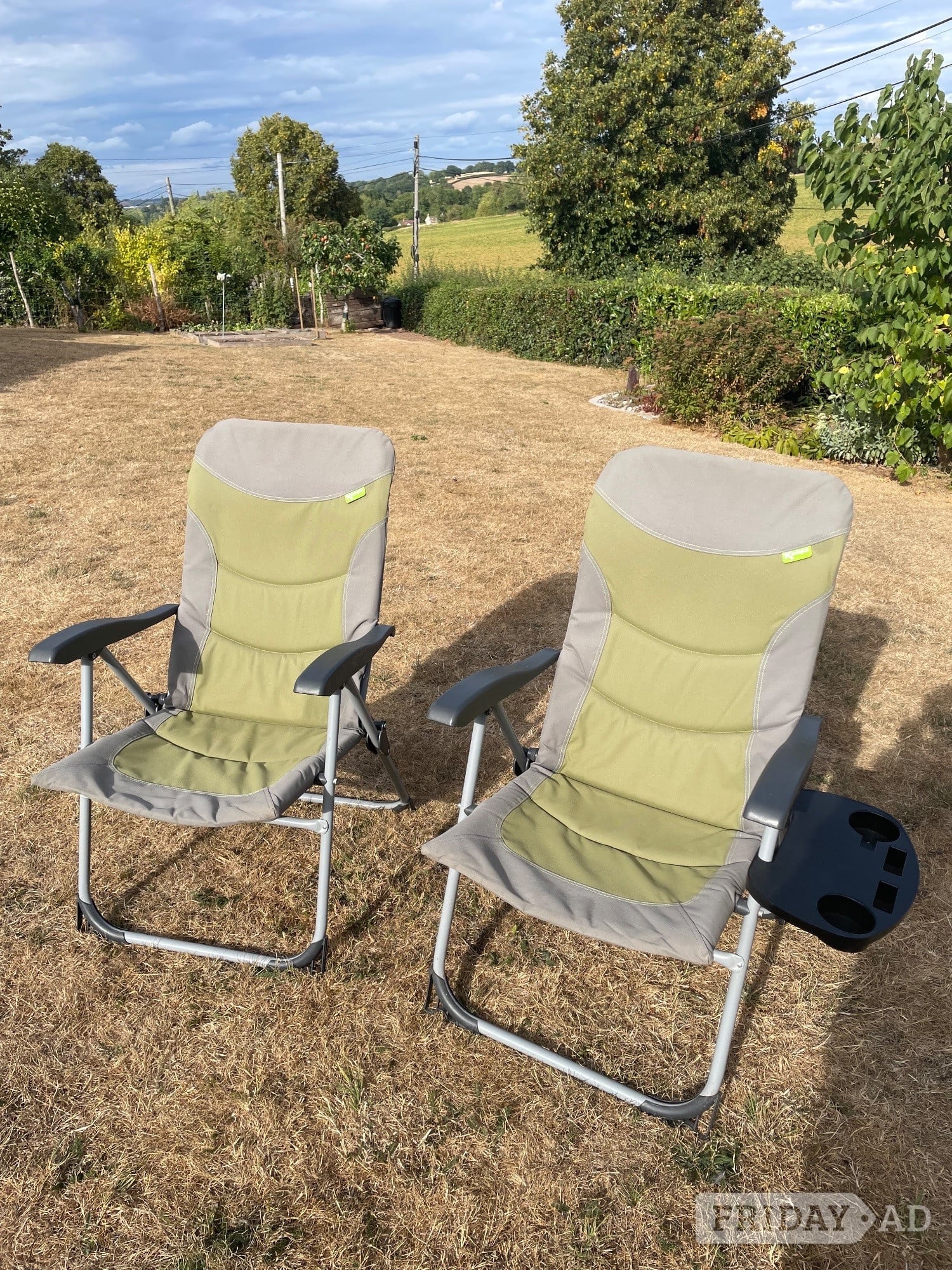 Kampa reclining chairs  in Hereford