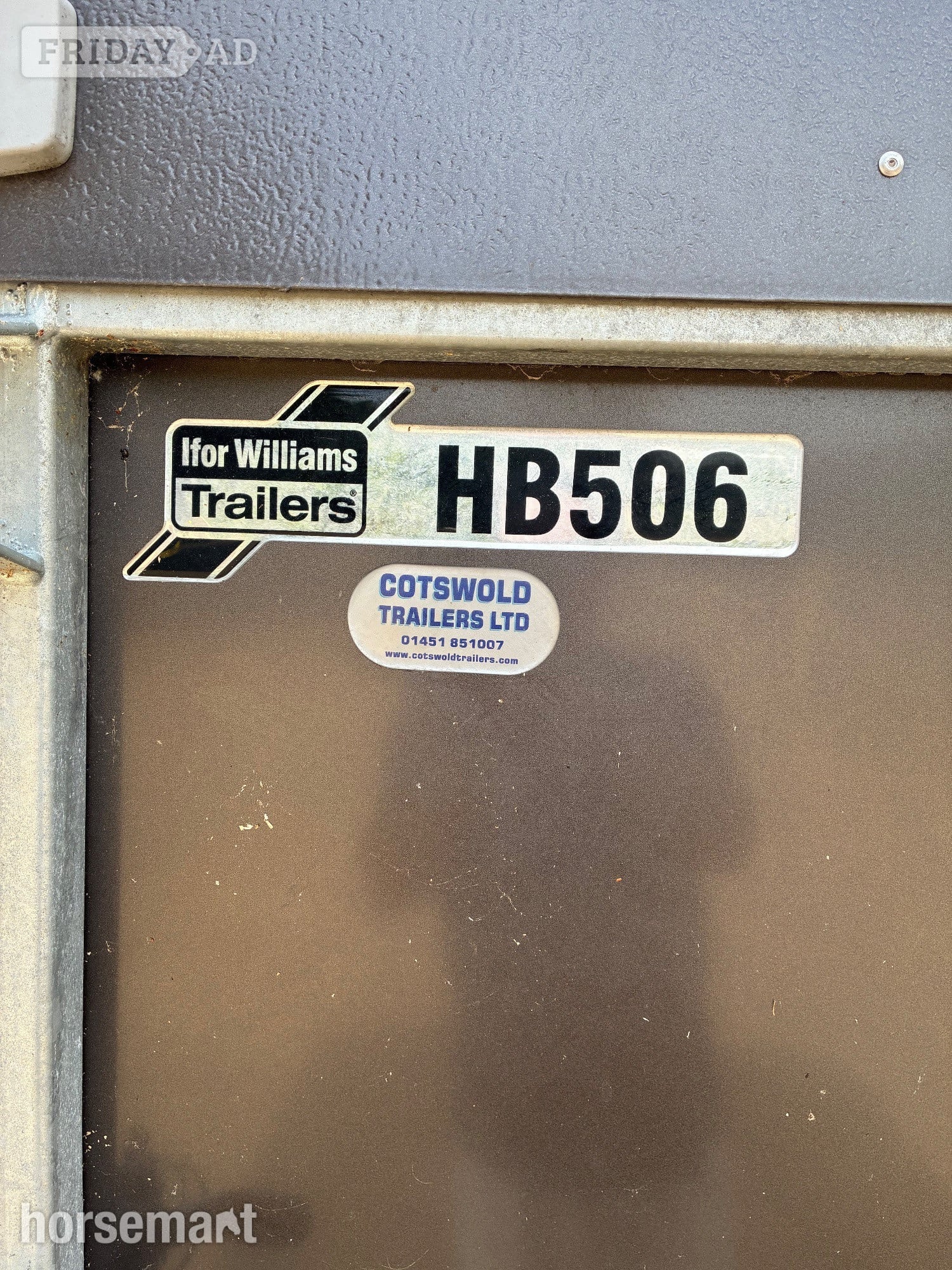 Ifor Williams HB506  Horse Trailer - Trailers & Horseboxes