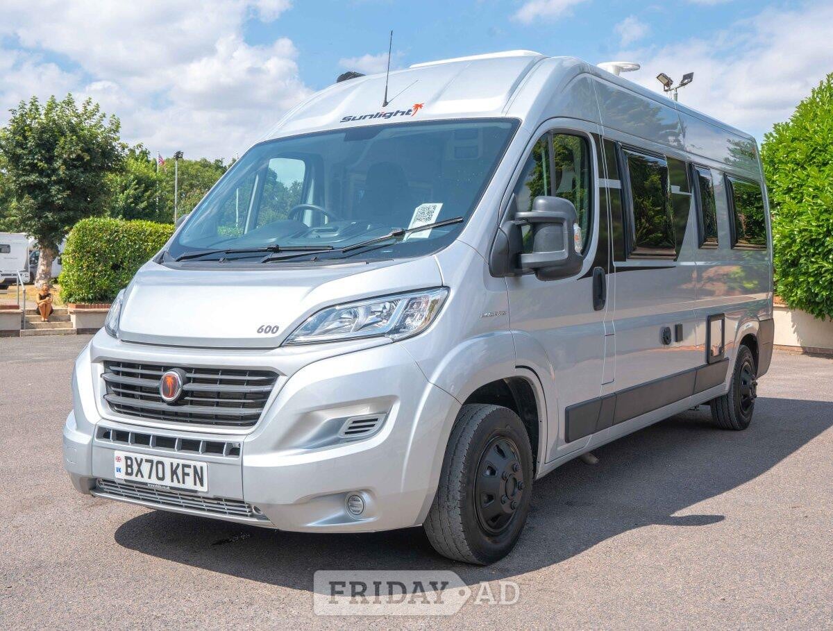 Sunlight Cliff 600 120BHP Fiat 120BHP 2020 for sale - Motorhomes & Caravans in Newark