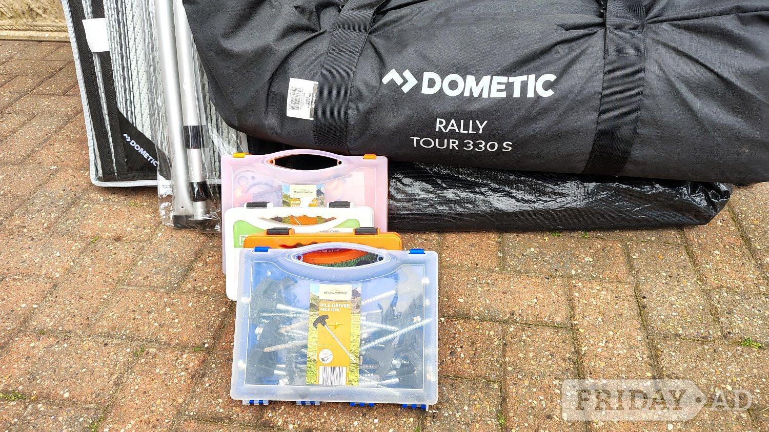 Dometic Rally 330 porch and loads of extras included.  in Alfreton