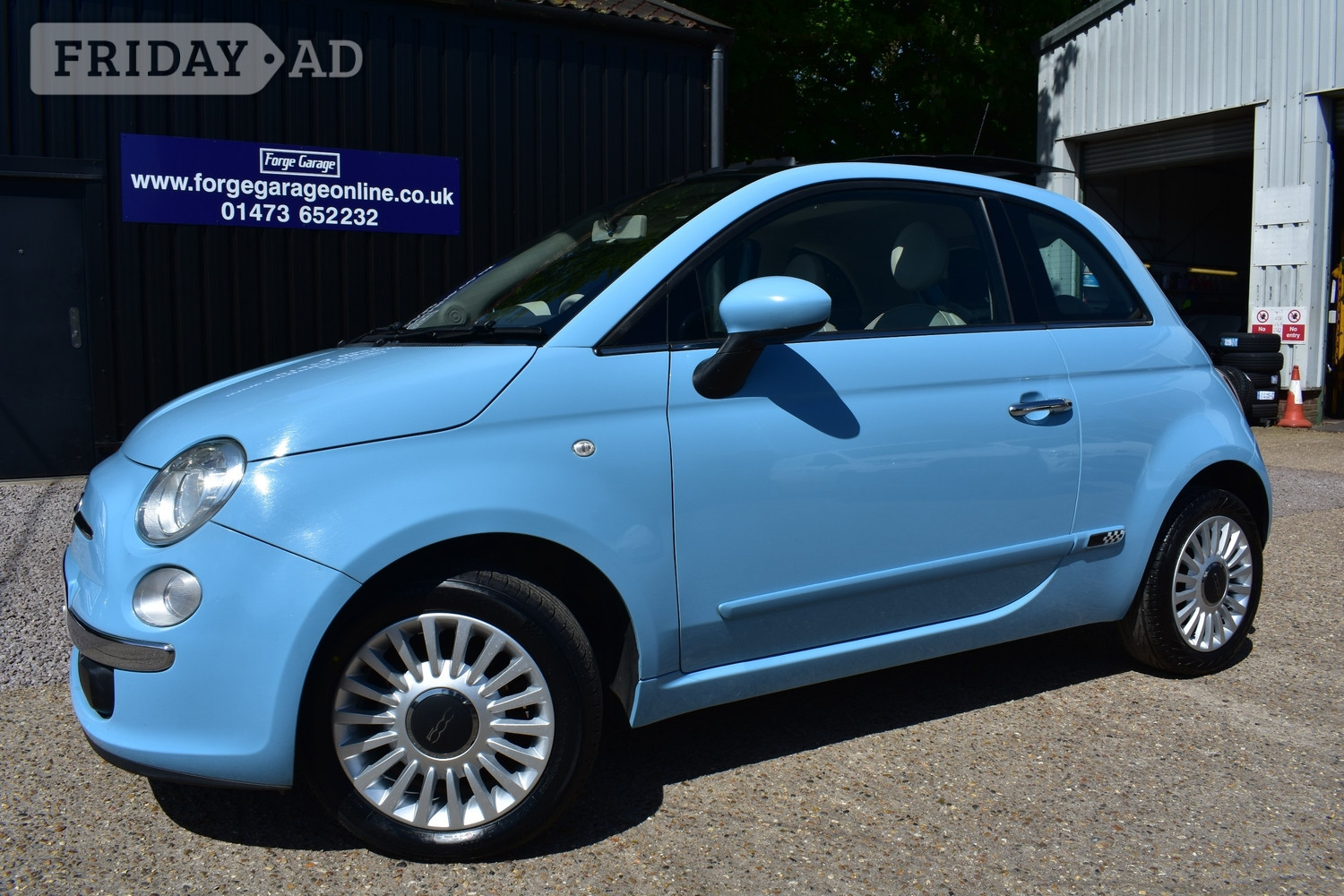 Fiat 500 2011 in Ipswich