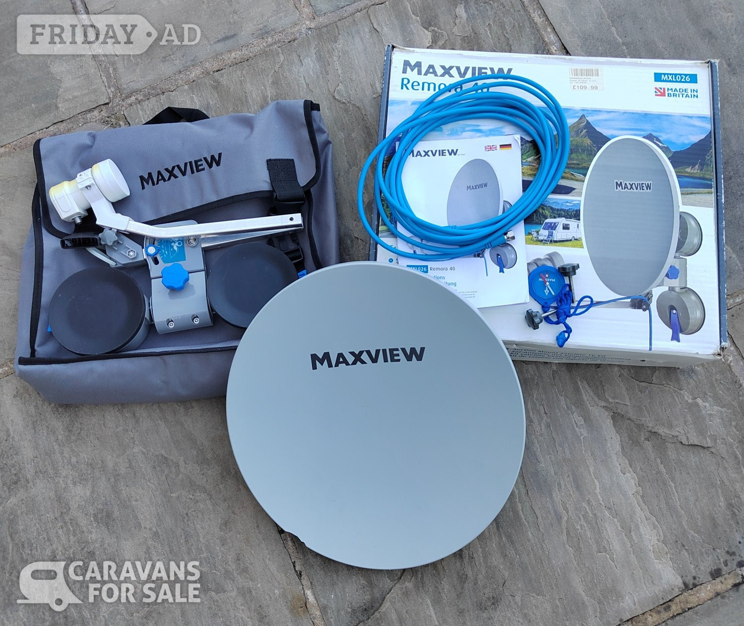 Maxview mini dish in Ab Kettleby