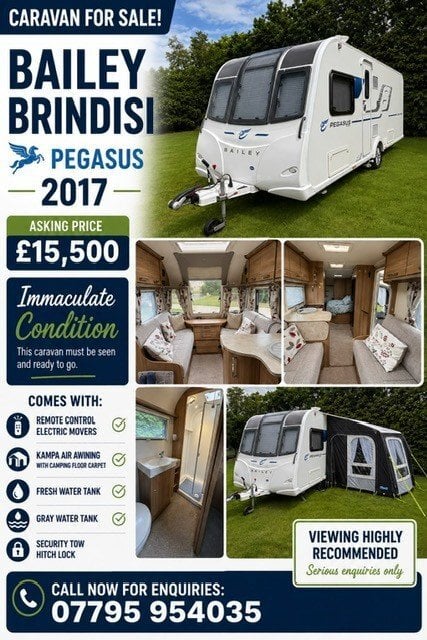 Bailey Pegasus 2017 in Edinburgh