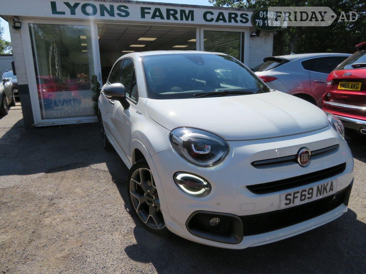 2019 Fiat 500X 1.3 FireFly Turbo Sport SUV 5dr Petrol DCT Euro 6 (s/s) (150 ps) 19" DARK FINISH ALLOYS + SPORTS KIT in Horsham